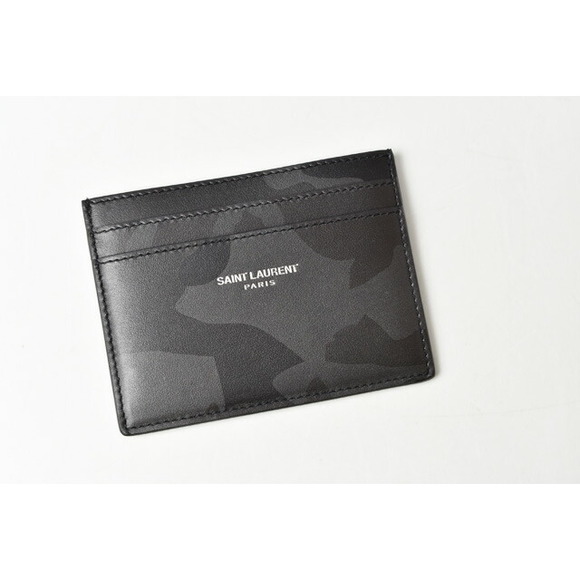 Saint Laurent Camouflage Black Case Card - Picture 1 of 7